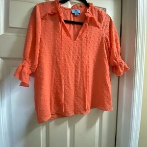 Women's Orange Blouse